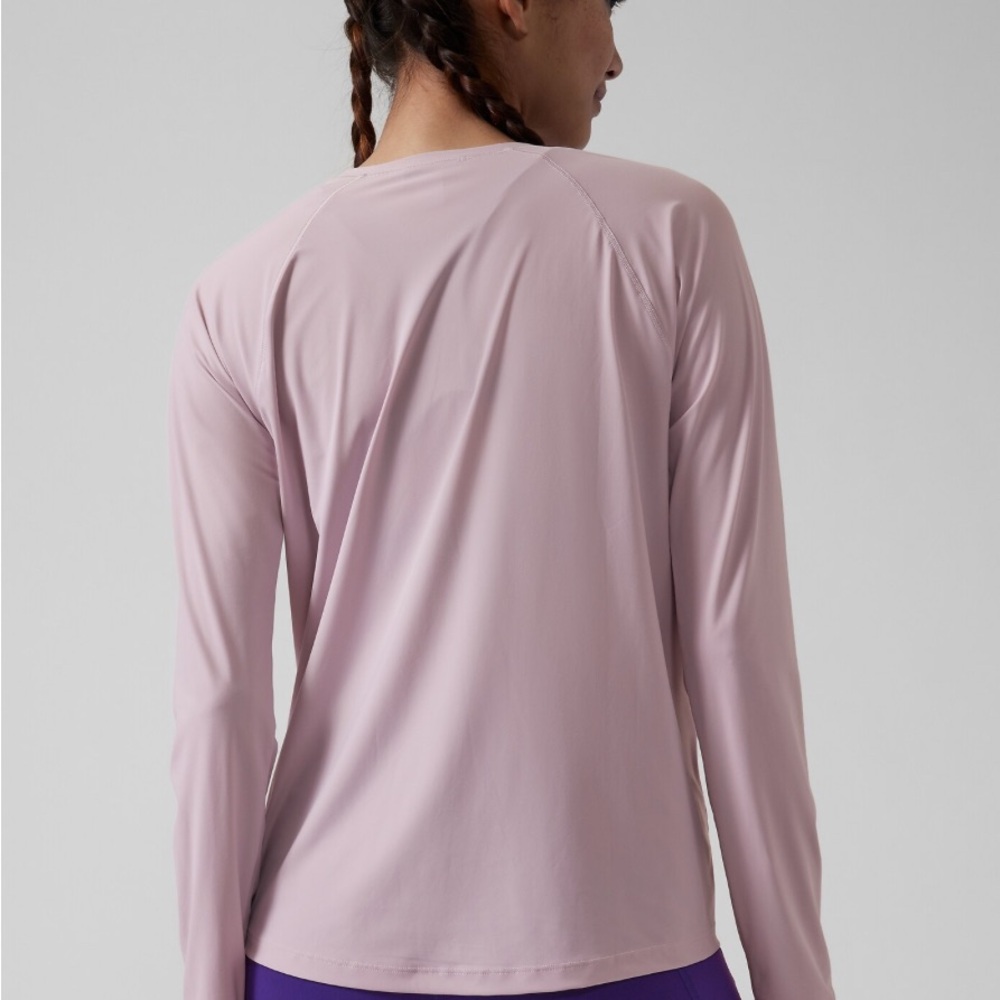 Athleta Ultimate Terrain Long Sleeve Top - Purple